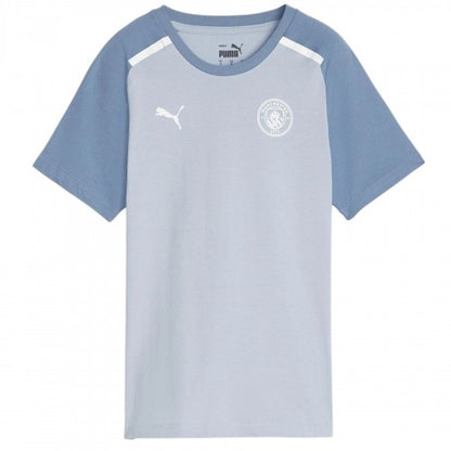Front - Puma Mens Manchester City FC T-Shirt