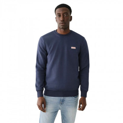 Front - True Religion Mens Crew Neck Sweatshirt