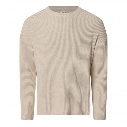 Front - Replay Mens Ribbed Crew Neck Jumper
