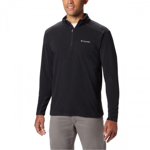 Front - Columbia Mens Klamath Range Half Zip Fleece Top