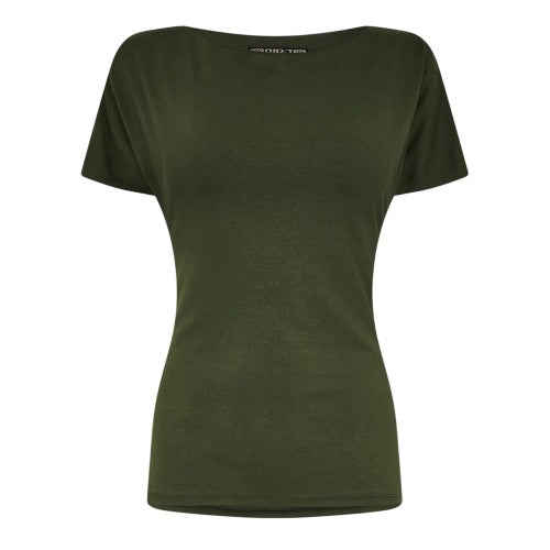Front - Biba Womens/Ladies Jersey Tie Back Top
