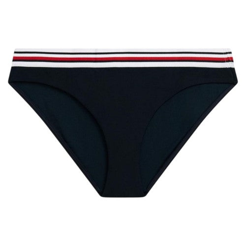Front - Tommy Hilfiger Womens/Ladies Global Striped Bikini Bottoms