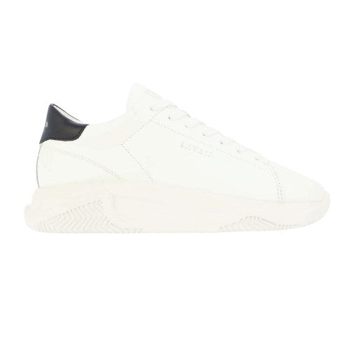 Front - Lavair Mens Lavair Nappa Leather Heel Tab Trainers