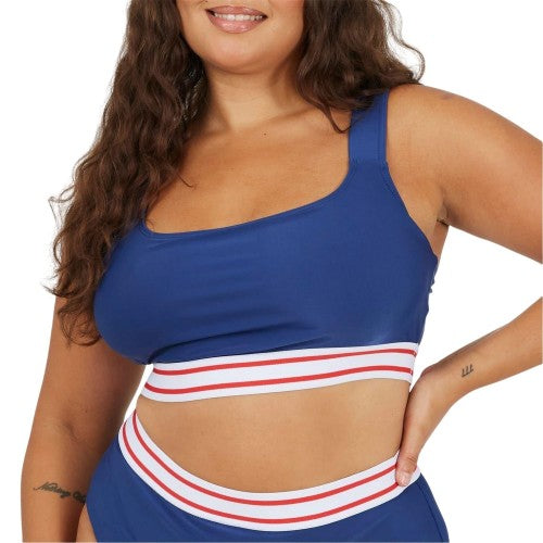 Front - Brave Soul Womens/Ladies Plus Bikini Top