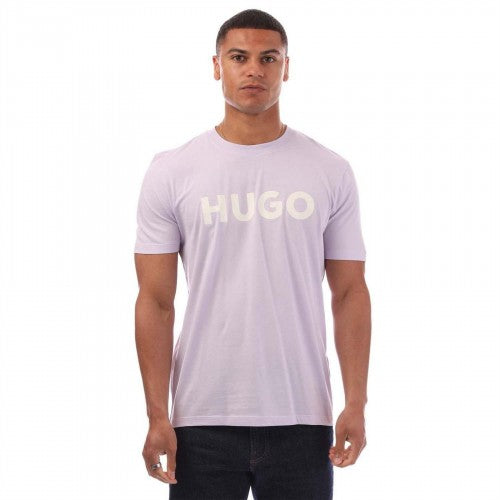Front - Hugo Mens Dulivio Crew Neck Regular T-Shirt