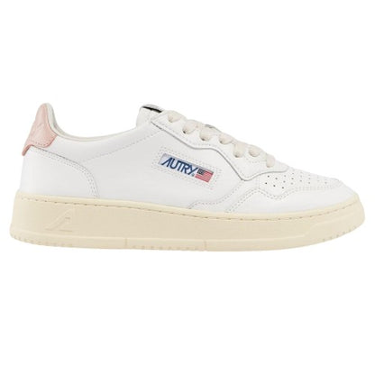 Front - Autry Womens/Ladies Leather Court Trainers
