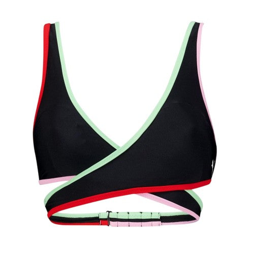 Front - Puma Womens/Ladies Plunge Bikini Top