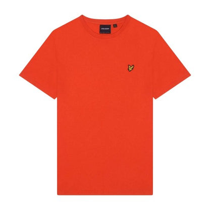 Front - Lyle & Scott Mens Logo Crew Neck Regular T-Shirt