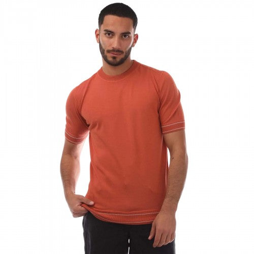Front - Boss Mens Plain Cotton T-Shirt