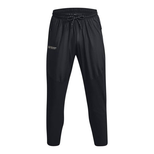 Front - Under Armour Mens Rush Woven Jogging Bottoms