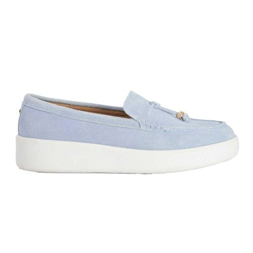 Front - Dune London Womens/Ladies Gasket Tassel Loafers