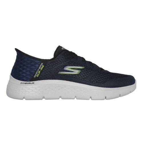 Front - Skechers Mens Go Walk Flex New World Geometric Pattern Slip-In Walking Shoes