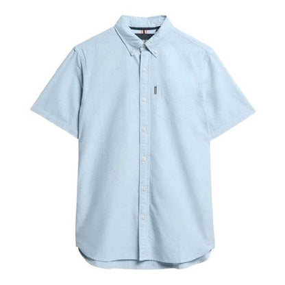 Front - Superdry Mens Regular Short-Sleeved Shirt