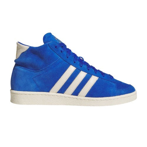 Front - Adidas Childrens/Kids Jabbar Suede High-top Trainers
