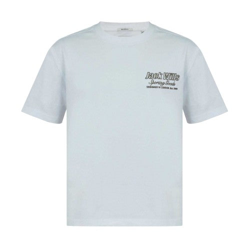 Front - Jack Wills Mens Graphic Cotton Crew Neck T-Shirt