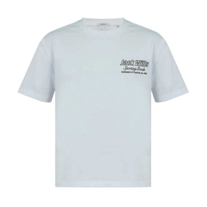 Front - Jack Wills Mens Graphic Cotton Crew Neck T-Shirt
