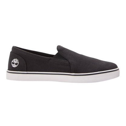 Front - Timberland Mens Skape Park Canvas Slip-on Flat Trainers