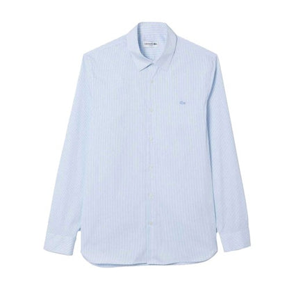 Front - Lacoste Mens Plaid Poplin Shirt