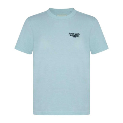 Front - Jack Wills Mens Staple Logo Crew Neck T-Shirt
