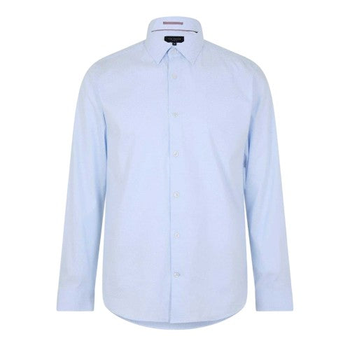 Front - Ted Baker Mens Diamond Dot Slim Shirt