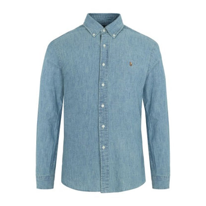 Front - Ralph Lauren Mens Cotton Button Detail Shirt