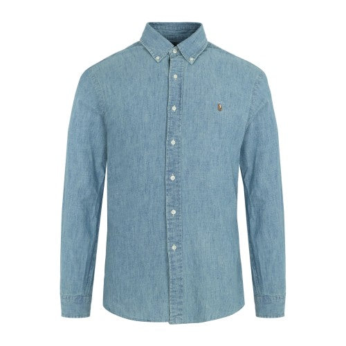 Front - Ralph Lauren Mens Cotton Button Detail Shirt