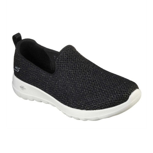 Front - Skechers Womens/Ladies Go Walk Joy Sparkle Trainers