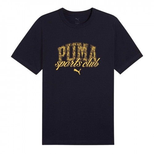 Front - Puma Mens Class Graphic Logo Relaxed Fit T-Shirt