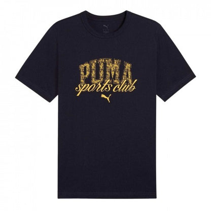 Front - Puma Mens Class Graphic Logo Relaxed Fit T-Shirt