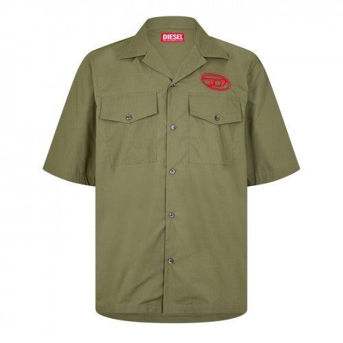 Front - Diesel Mens Regular Short-Sleeved Shirt