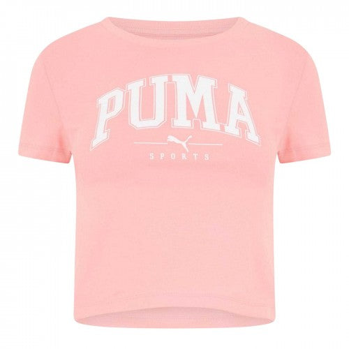 Front - Puma Womens/Ladies Squad Cropped T-Shirt