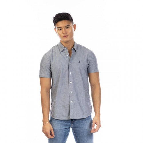 Front - Peter Werth Mens Short-Sleeved Shirt