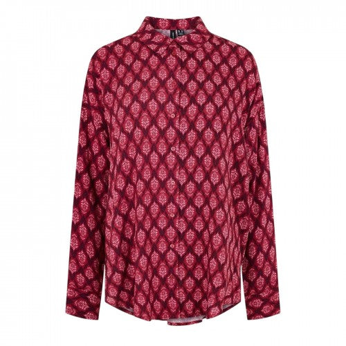 Front - Vero Moda Womens/Ladies Mathilda Relaxed Fit Long-Sleeved Shirt