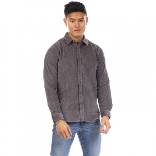 Front - Peter Werth Mens Elmore Corduroy Shirt
