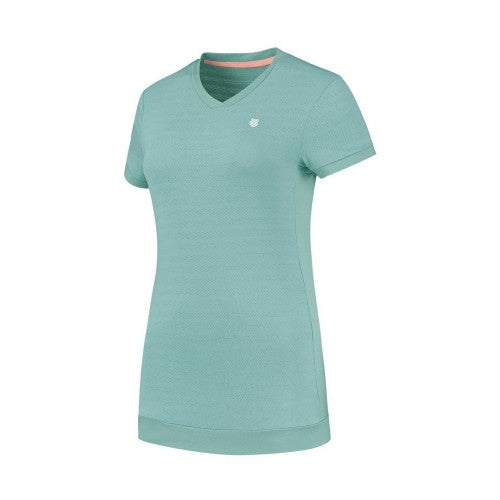 Front - K-Swiss Womens/Ladies V Neck Regular T-Shirt