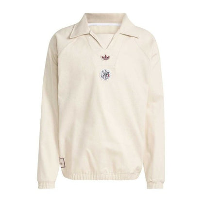 Front - Adidas Mens Originals Ajax Amsterdam Drill Top