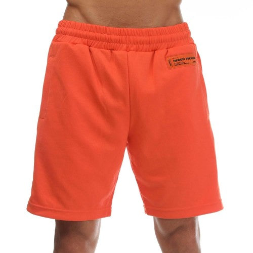 Front - Heron Preston Mens Logo Track Shorts