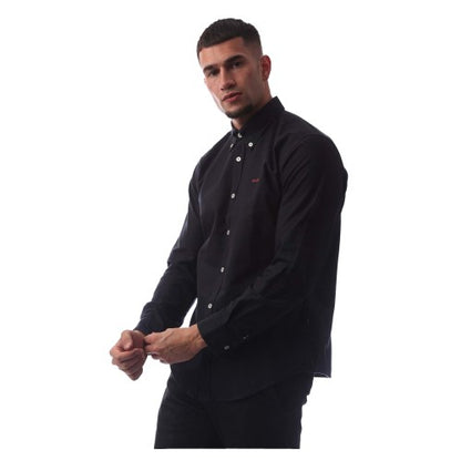 Front - Boss Mens Long-Sleeved Button-Down Shirt
