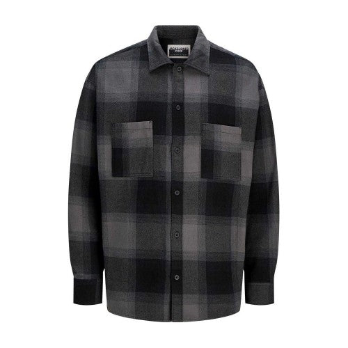 Front - Jack And Jones Mens Darren Regular Long-Sleeved Shirt