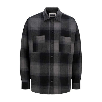 Front - Jack And Jones Mens Darren Regular Long-Sleeved Shirt
