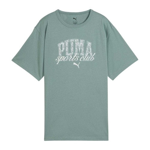 Front - Puma Mens Graphic Logo Relaxed Fit T-Shirt