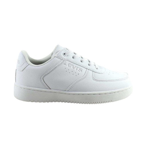 Front - Levis Childrens/Kids Union Leather Trainers