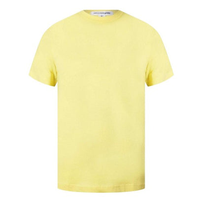 Front - Comme des Garçons Mens Plain Cotton Oversized T-Shirt