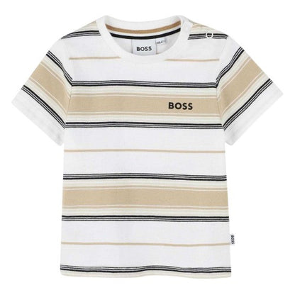 Front - Boss Baby Striped Regular T-Shirt