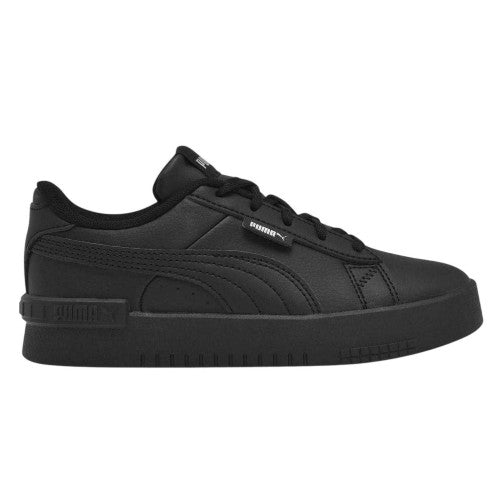 Front - Puma Girls Jada Platform Court Trainers
