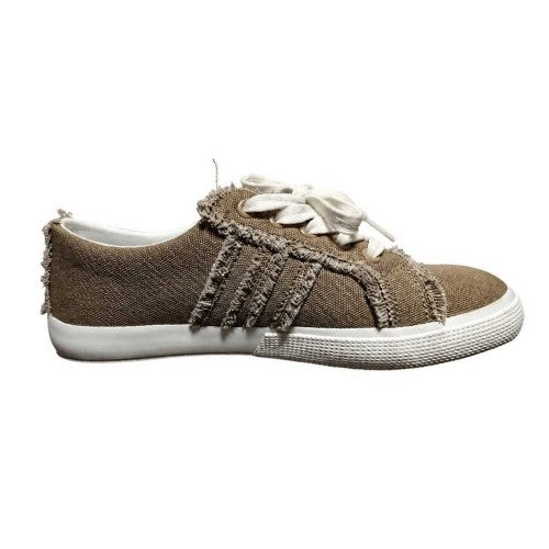 Front - Ralph Lauren Womens/Ladies Janson Flat Trainers