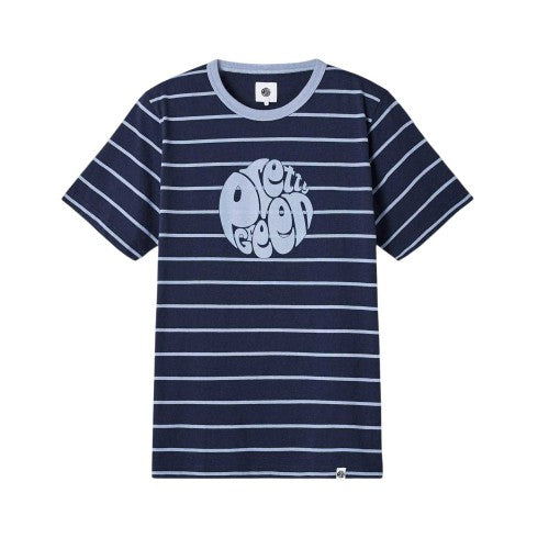 Front - Pretty Green Mens Capella Striped Regular T-Shirt