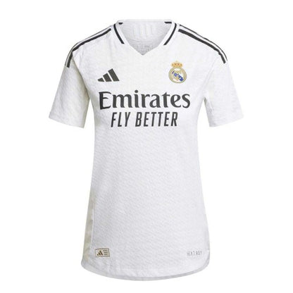 Front - Adidas Womens/Ladies Authentic 24/25 Real Madrid CF Home Shirt