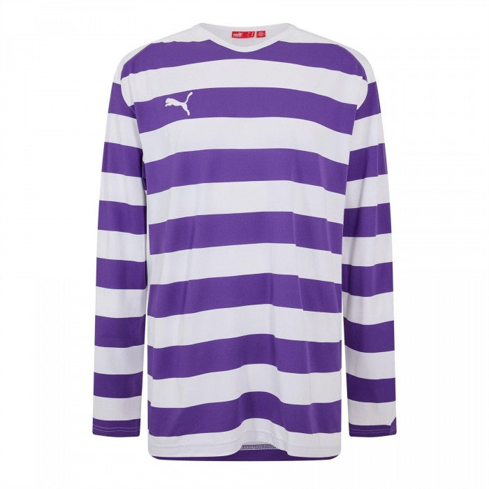 Front - Puma Mens V5.08 Hooped Long-Sleeved T-Shirt