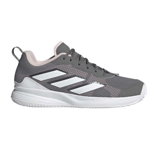 Front - Adidas Womens/Ladies Avaflash Clay Tennis Shoes